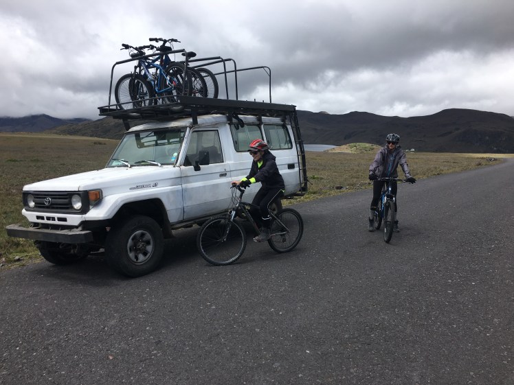 Biking Antisana Reserve